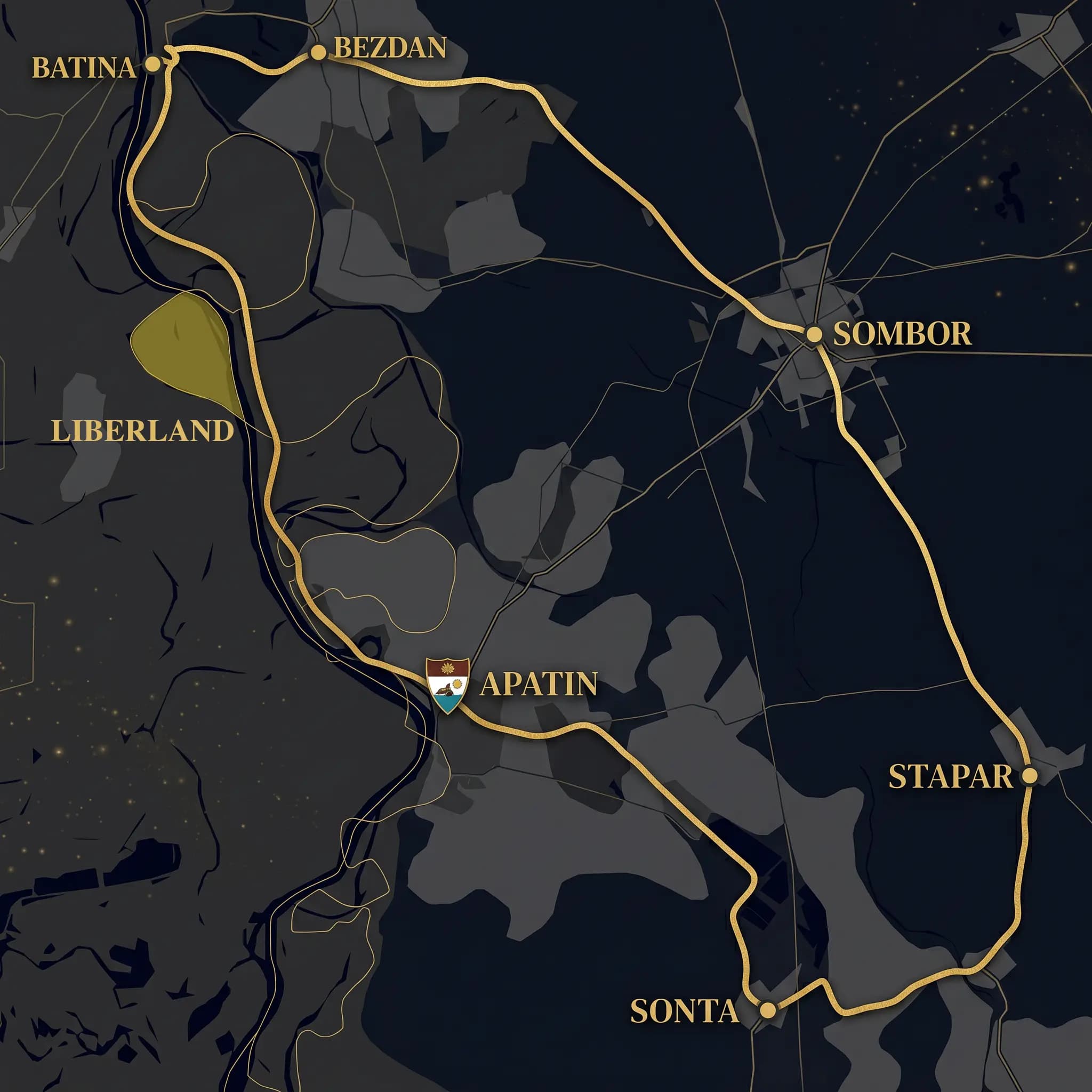 BIG CIRCUIT map