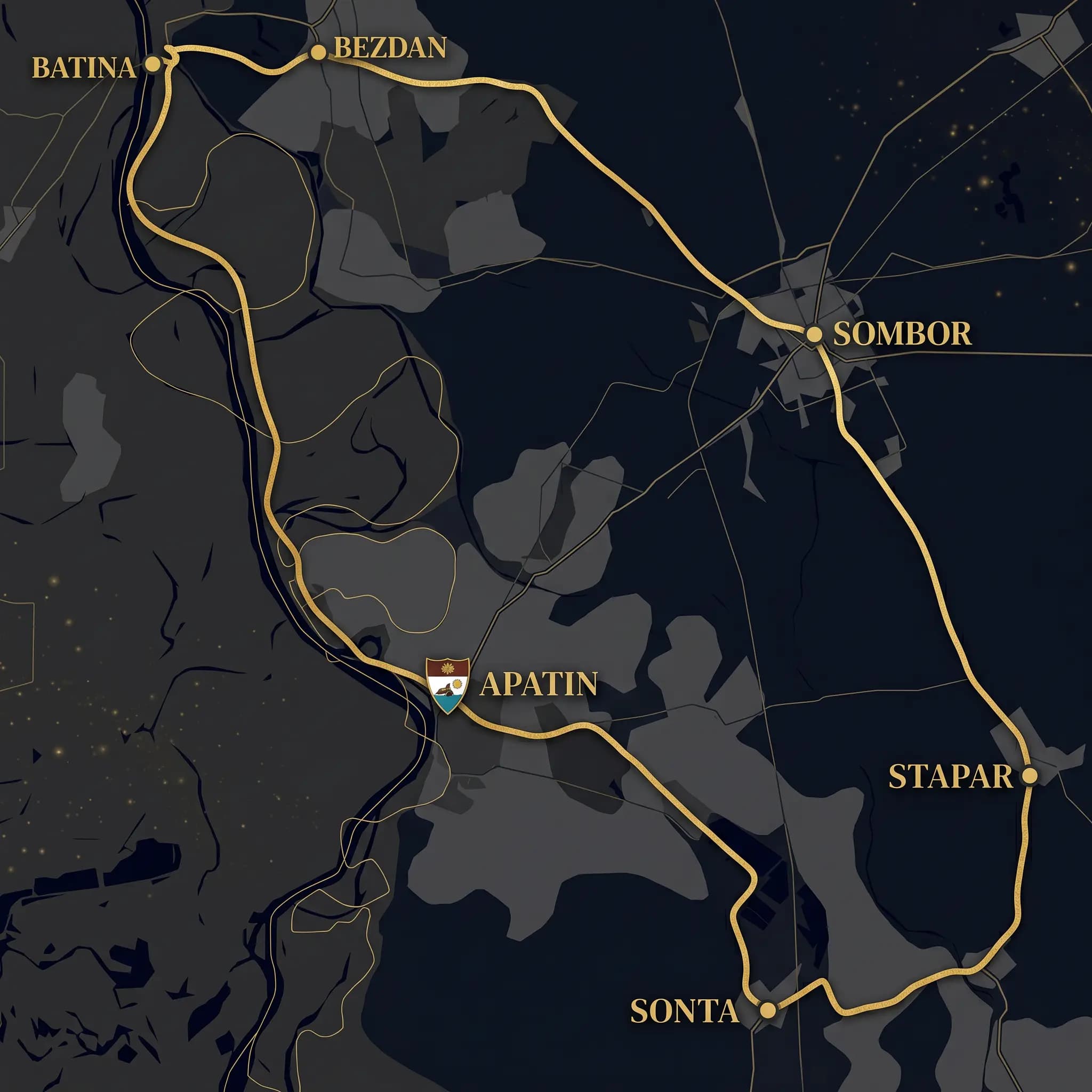 BIG CIRCUIT map