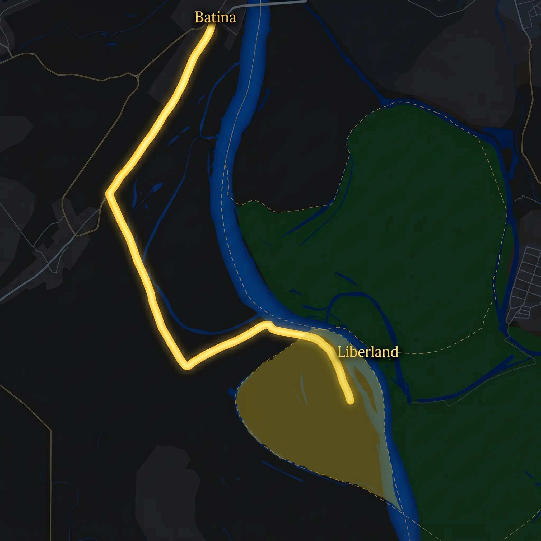 LIBERLAND CIRCUIT map